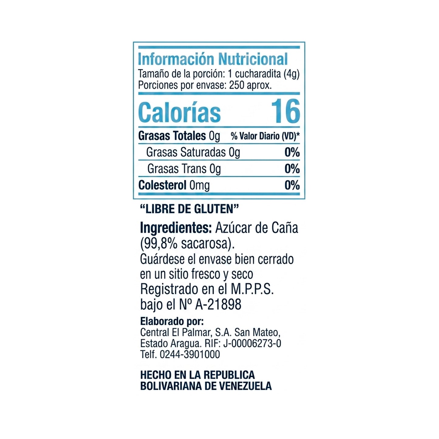 Azúcar Montalban Refinada 1kg | 20 Unidades