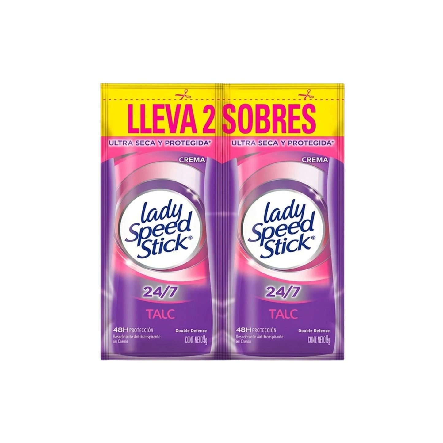Desodorante en Sobre Speed Stick 9gr | 36 Unidades