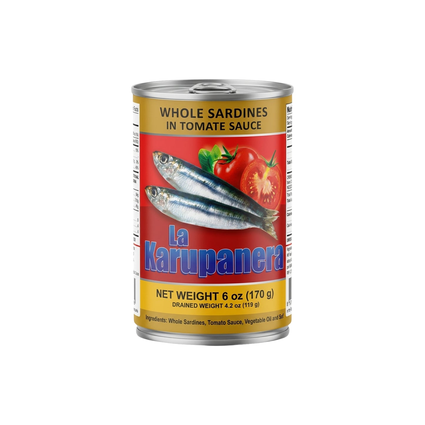Sardina en Tomate La Karupanera 170g | 24 Unidades