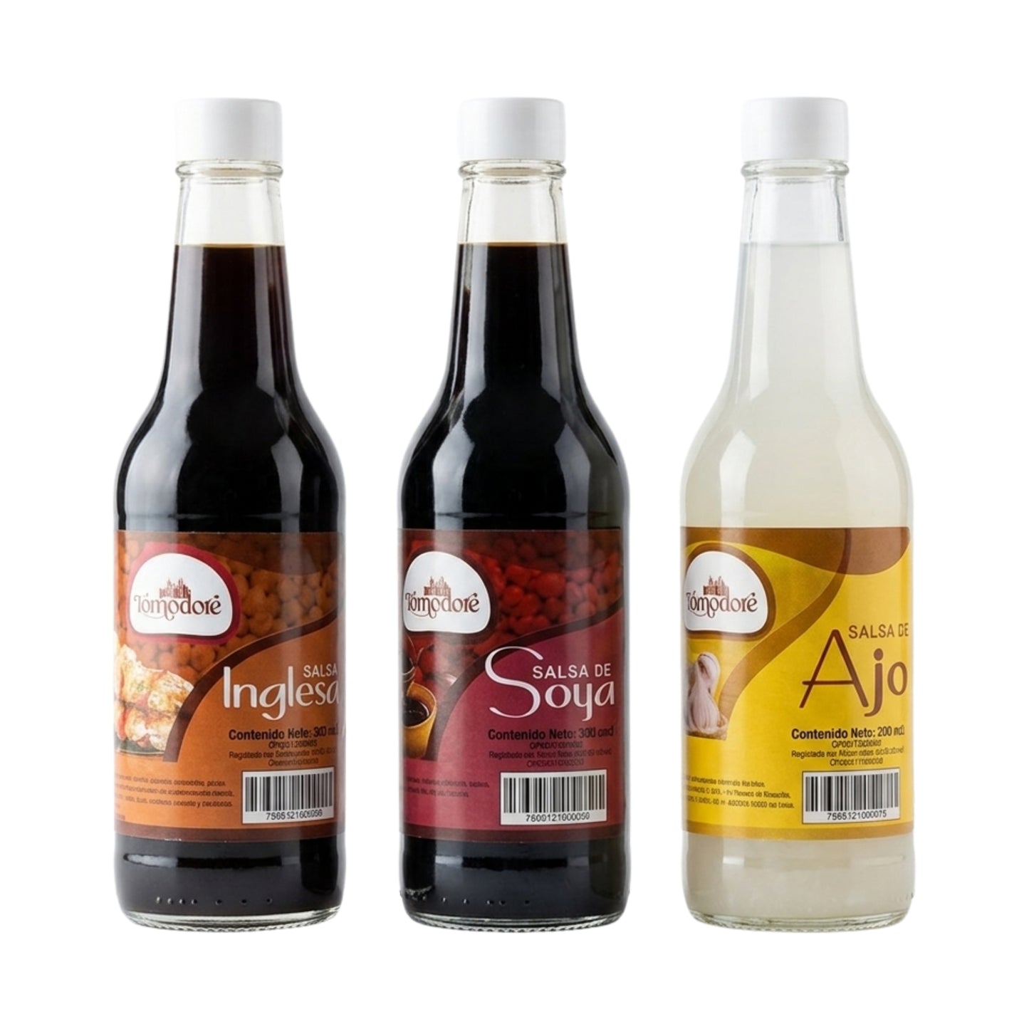 Tripack de Salsas Tomodore 300ml | 4 Unidades