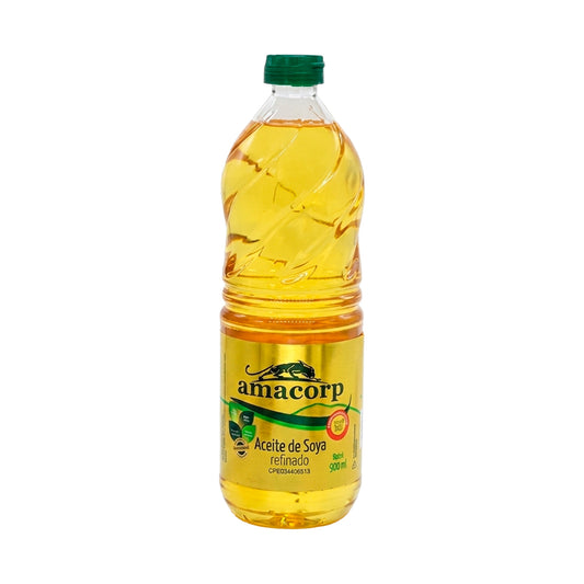 Aceite de Soya Amacorp 900ml | 12 Unidades