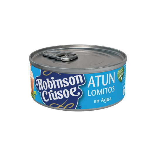 Atún en Agua Robinson Crusoe 140g | 24 Unidades