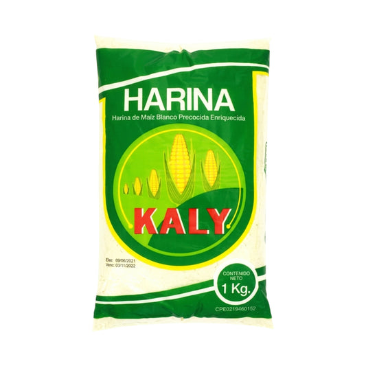 Harina Kaly Clásica de Maíz 900gr | 20 Unidades