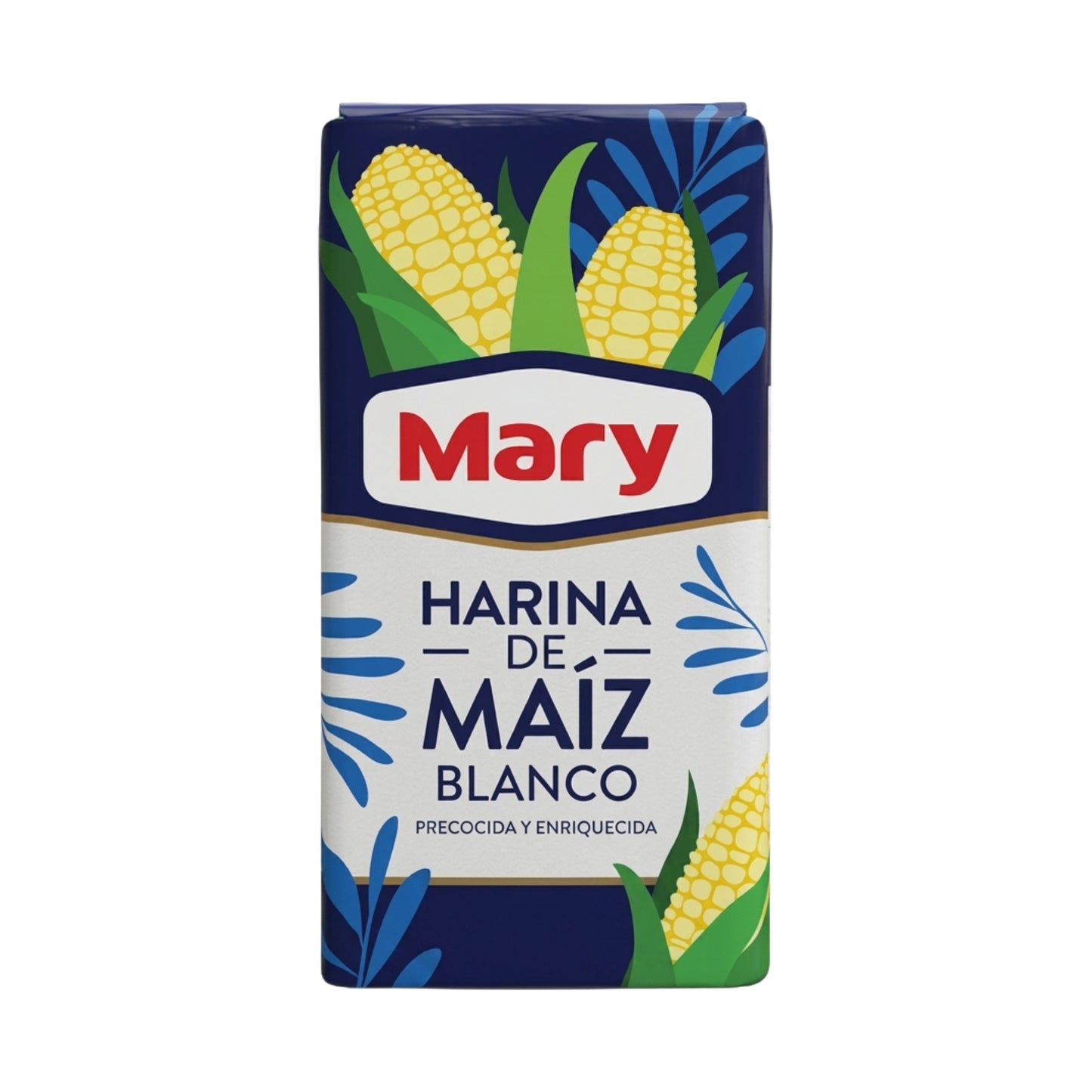 Harina Mary de Maíz Blanco Precocida y Enriquecida 900g | 20 Unidades