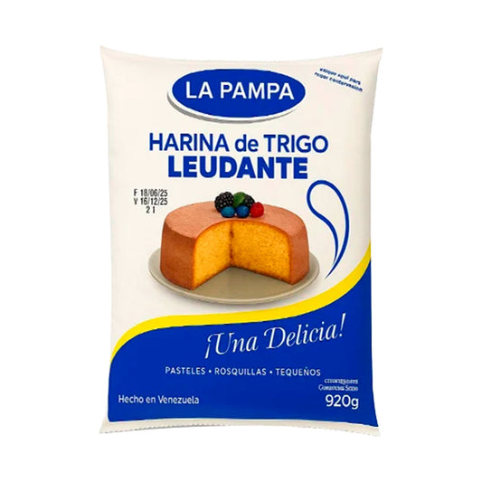 Harina de Trigo La Pampa Leudante 920gr | 10 Unidades