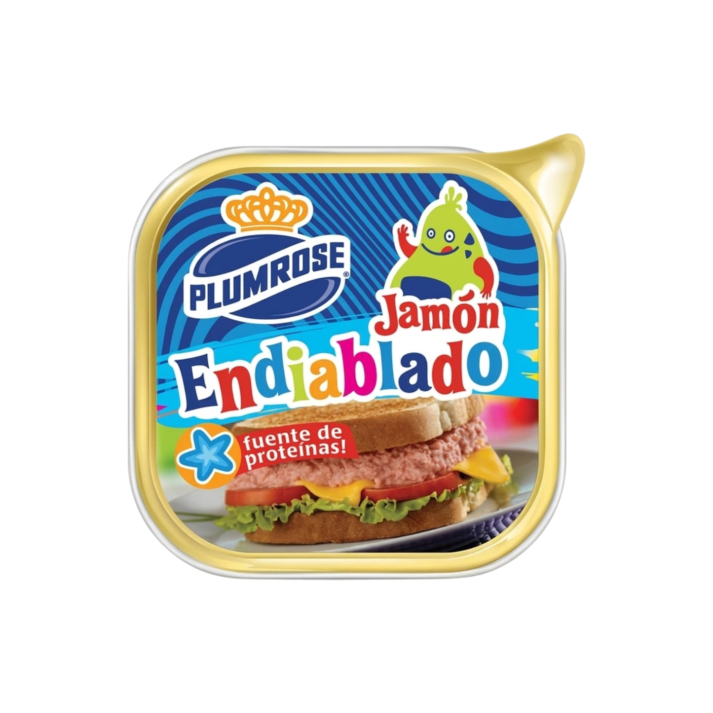 Jamón Endiablado Plumrose 110gr | 12 Unidades