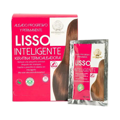 Keratina Termo Alisadora Lisso Inteligente 15ml | 30 Unidades