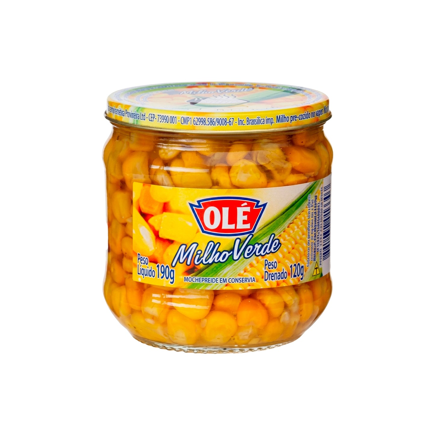 Maíz Dulce Olé 190gr | 12 Unidades