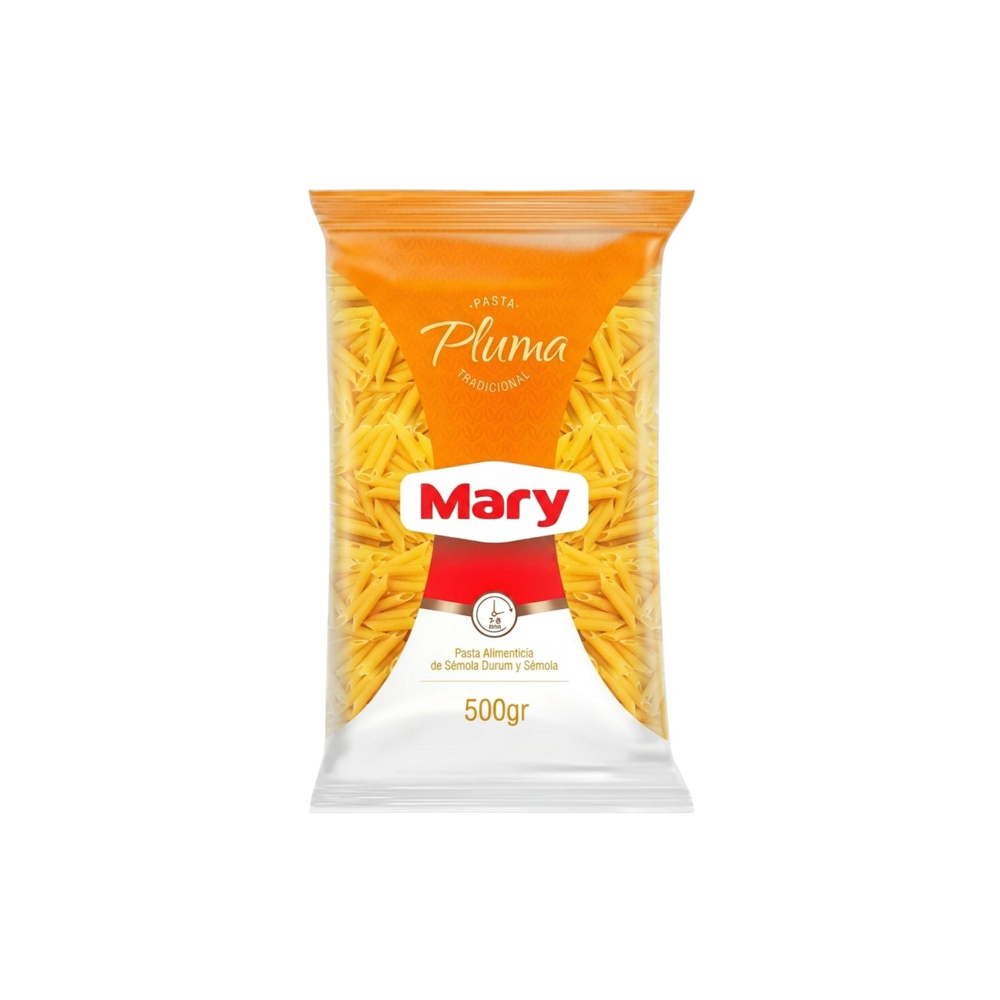 Pasta Corta Tradicional Mary 500gr | 12 Unidades