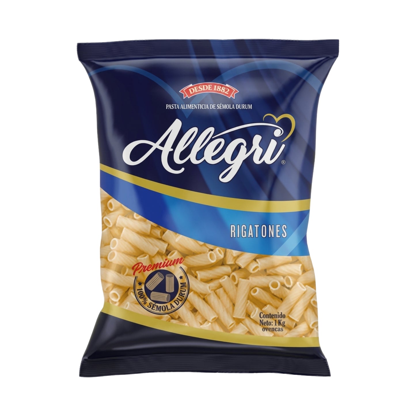 Pasta Corta Allegri 1kg | 12 Unidades