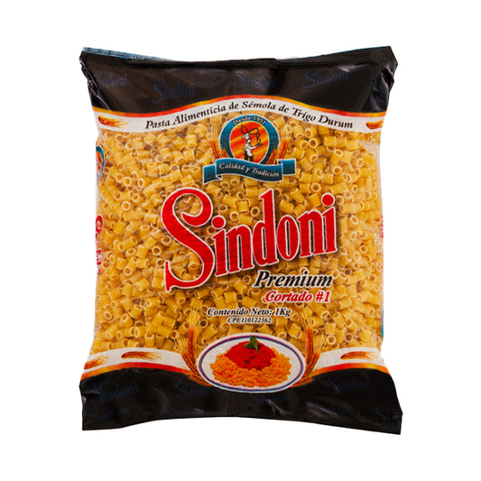 Pasta Corta Sindoni 1kg | 12 Unidades
