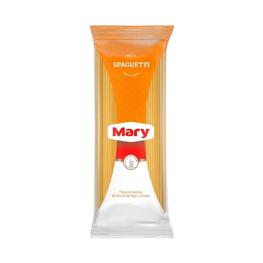 Pasta Larga Vermicelli Mary Tradicional 1kg | 12 Unidades