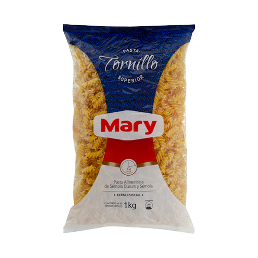 Pasta Corta Mary Superior 1kg | 12 Unidades