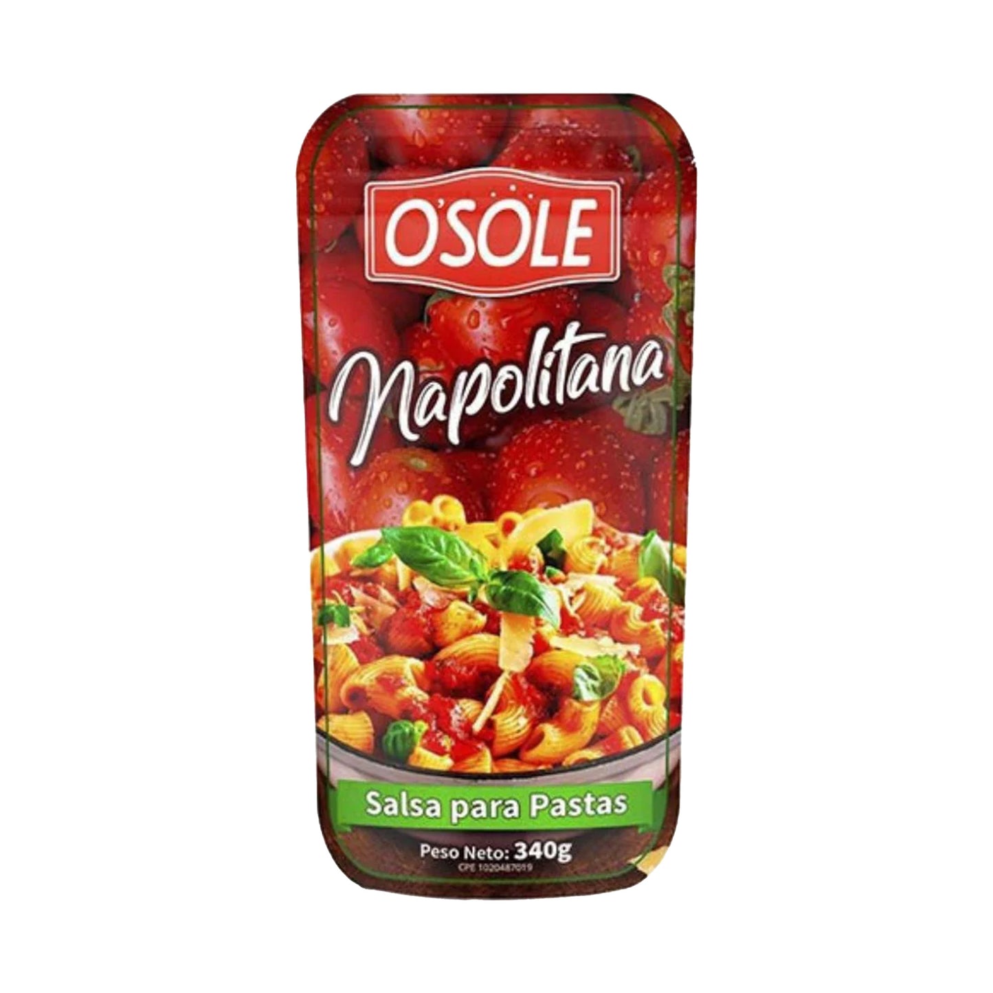 Salsa Napolitana Osole 340gr | 24 Unidades